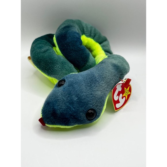 Toys Ty Beanie Babies Hissy The Snake Poshmark